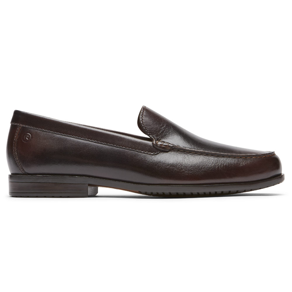 Rockport Slip-Ons Herre Mørke Brune - Classic Lite 2 Venetian - AHPT13942